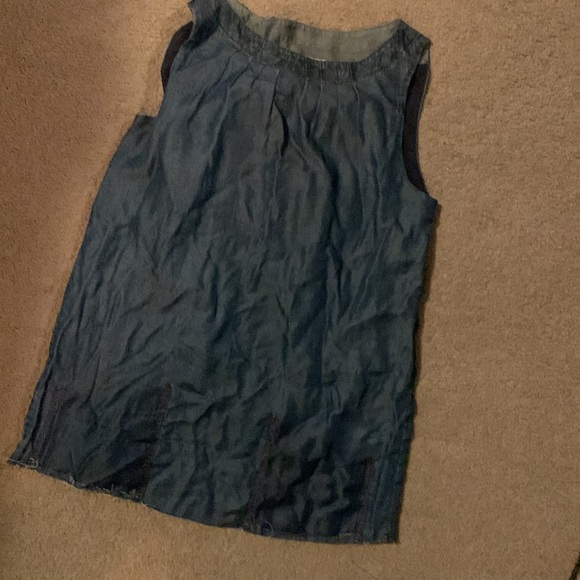 Fossil Navy Denim Style Dress - Picture 3 of 4